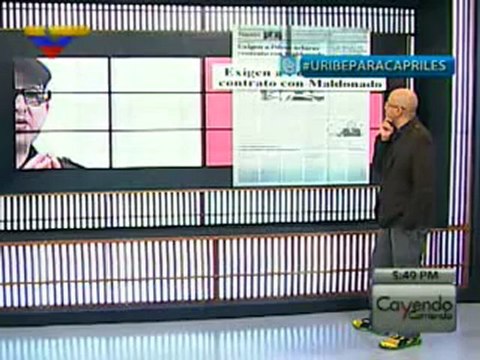 (VÍDEO) Cayendo y Corriendo del día lunes 14.05.2012 2/2