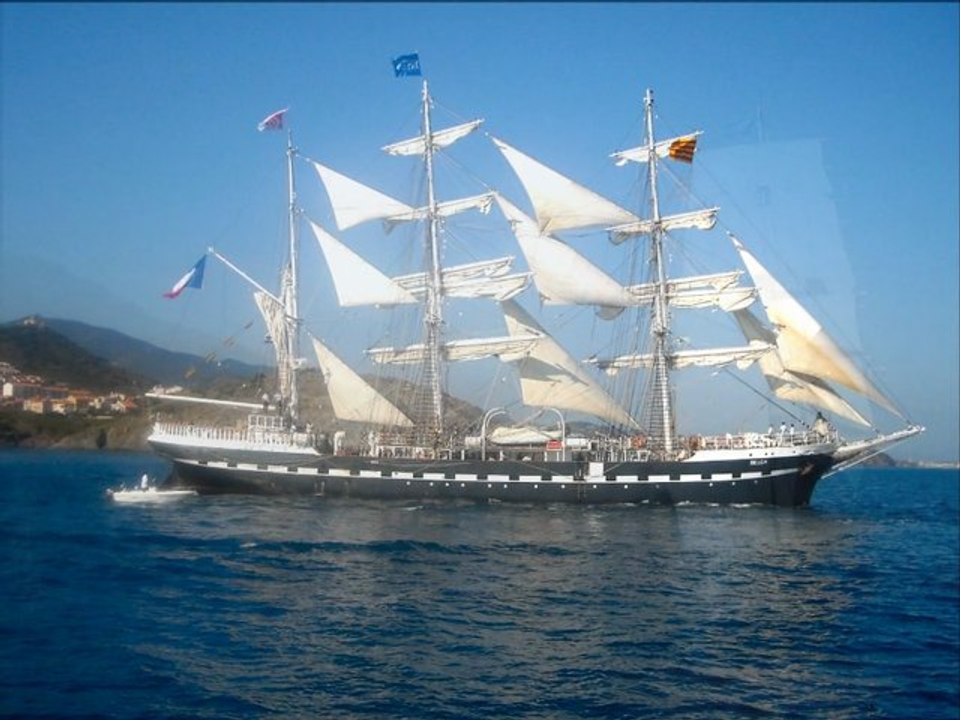 Port-Vendres et ses beaux  voiliers