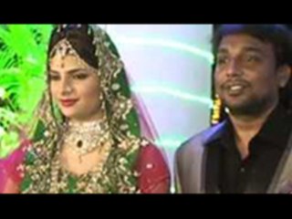 Lyricist Shabbir Ahmed and Shumaila's Wedding Reception !