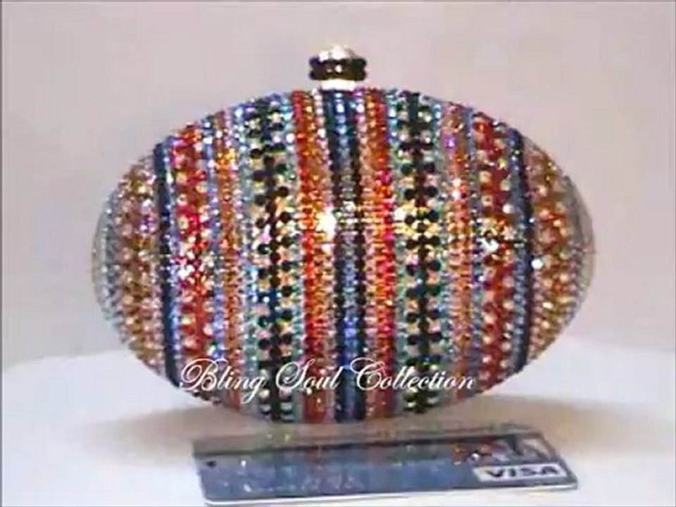Multi-Color Egg Crystal Bag