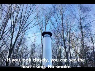 The Off Grid Camper Fireplace Burns Like A Rocket Stove. Antique Stove Part 2