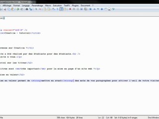 Creatiim - Les bases du web (part 4) : Les textes, les titres et les listes