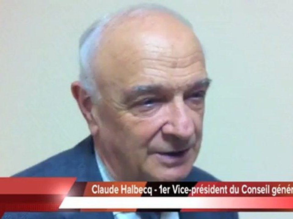 Législatives 2012 - Claude Halbecq avec Alain Cousin