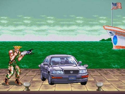 Super Street Fighter II Portal Gun