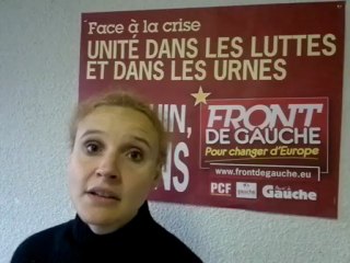 Céline SIMON Candidate Front de Gauche Législative 2012 3 éme circonscription de la Girone