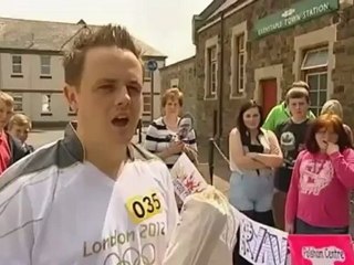 Olympic Torch Bearer Sells Her Torch for Charity