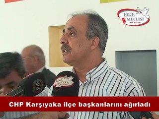 CHP Karşıyaka ilçe başkanlarını ağırladı