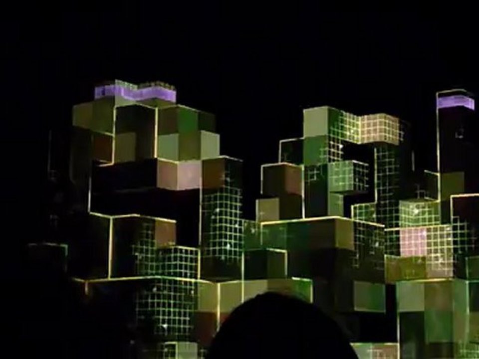 Amon Tobin - Slowly Remix / ISAM Live @l'Olympia (Part 6/12)