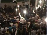 Syria فري برس ريف حلب   دارةعزة   مظاهرة مسائية رائعة 14 5 2012 ج2 Aleppo