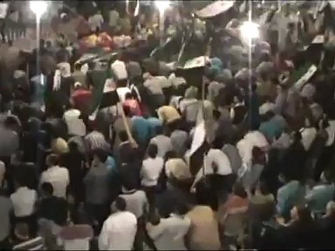 Syria فري برس ريف حلب دارةعزة مظاهرة مسائية رائعة 14 5 2012 ج 1 Aleppo