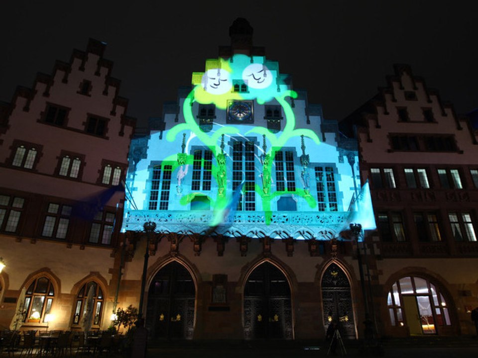 Urban Video Painting at Luminale 2012