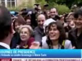 François Hollande rend hommage à Jules Ferry et Marie Curie