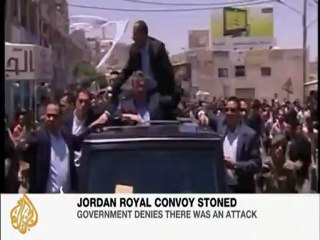 Jordan denies attack on King's motorcade