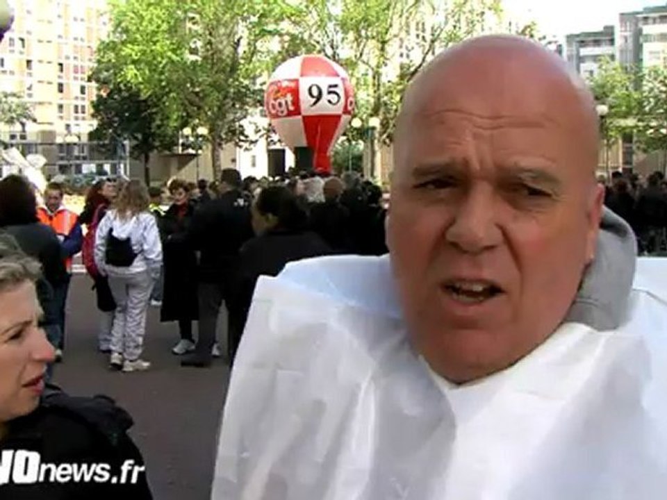 MANIFESTATION DES EMPLOYES MUNICIPAUX DE GARGES