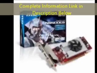 EVGA GeForce 8400 GS 1 GB DDR3 PCI Express 2.0 DVI/HDMI/VGA Graphics Card, 01G-P3-1302-LR