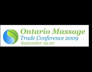 Eric Brown - 2009 Ontario Massage Trade Conference
