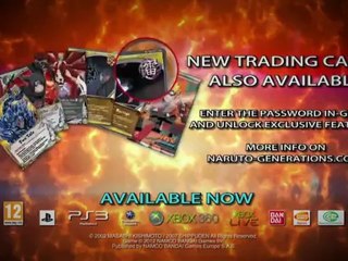 Naruto Shippuden : Ultimate Ninja Storm Generations - Trailer de Lancement