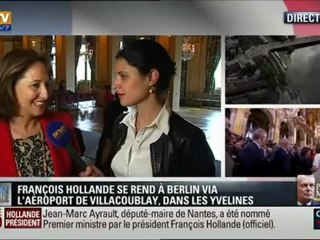 Ségolène Royal Très heureuse de la nomination de Jean-Marc Ayrault. Premier Ministre (ITW BFMTV)
