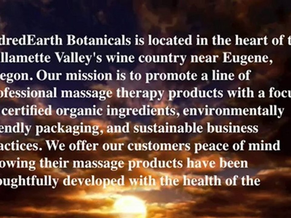 SacredEarth Botanicals Warming Massage Lotion - Product Review