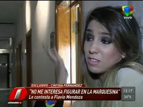 Pronto.com.ar Cinthia Fernández responde
