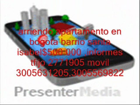 ARRIENDO APARTAMENTO EN BOGOTA COLOMBIA TEL 2771905