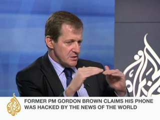 Alastair Campbell discusses News International scandal