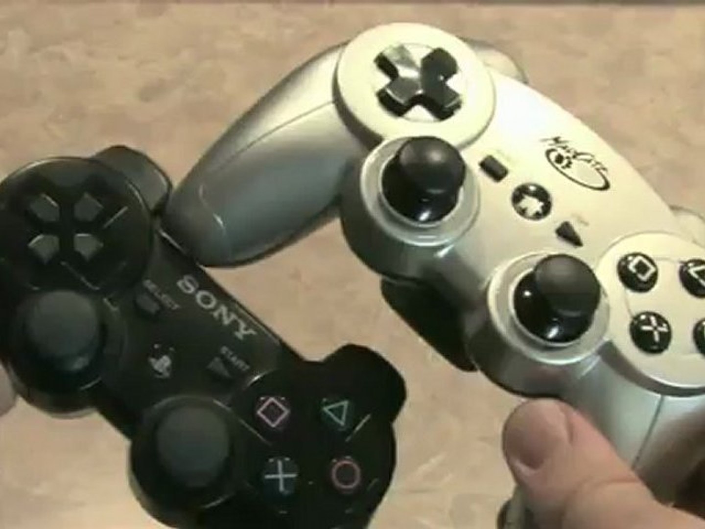 Classic Game Room - MAD CATZ PS3 Wireless Gamepad review - video Dailymotion