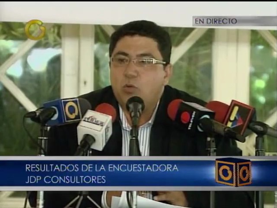 Encuestadora JDP coloca a Capriles con leve ventaja sobre el presidente Chávez