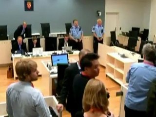 Man sets himself on fire outside Breivik trial