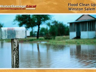 Wintson Salem Flood Clean Up - Don't Let Water Dampen Your Spirits