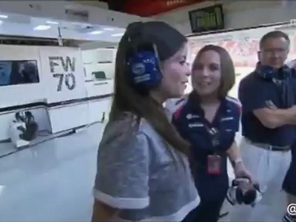 Gabriela Tarkanyi at Spanish GP 2012, Qualifying