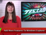 Add Button Commands to Windows Explorer - Tekzilla Daily Tip