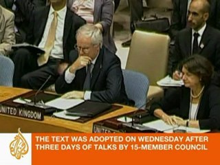 UN Security Council condemns Syria's use of force