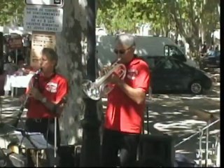 alligator's jazz band - tour de france à vélo en 1 heure AURIOL 2012 - Lions club pays de la Sainte Baume