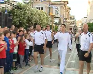 Η ΟΛΥΜΠΙΑΚΗ ΦΛΟΓΑ ΣΤΗ ΛΑΜΙΑ