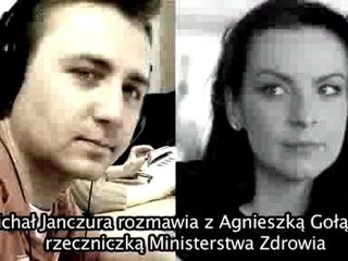 Wywiad z rzecznik ministerstwa zdrowia Agnieszką Gołąbek o lekach (tok fm Michał Janczura 14.02.2012)