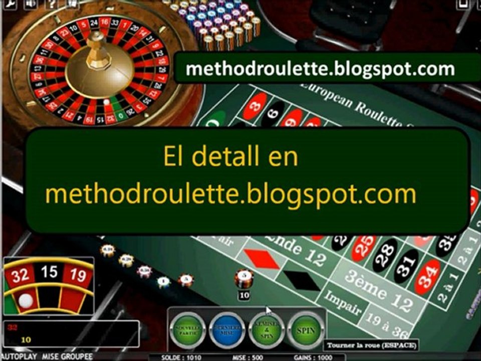 Ruleta de mètode realment guanyar!