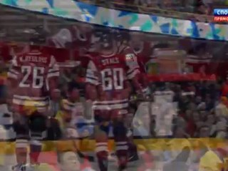 Hockey. 2012.05.15. IIHF World Championship 2012. Gpoup S. Sweden - Latvia. 2-nd period