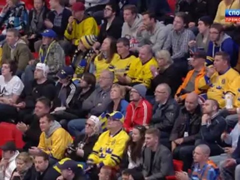 Hockey. 2012.05.15. IIHF World Championship 2012. Gpoup S. Sweden - Latvia. 3-rd period