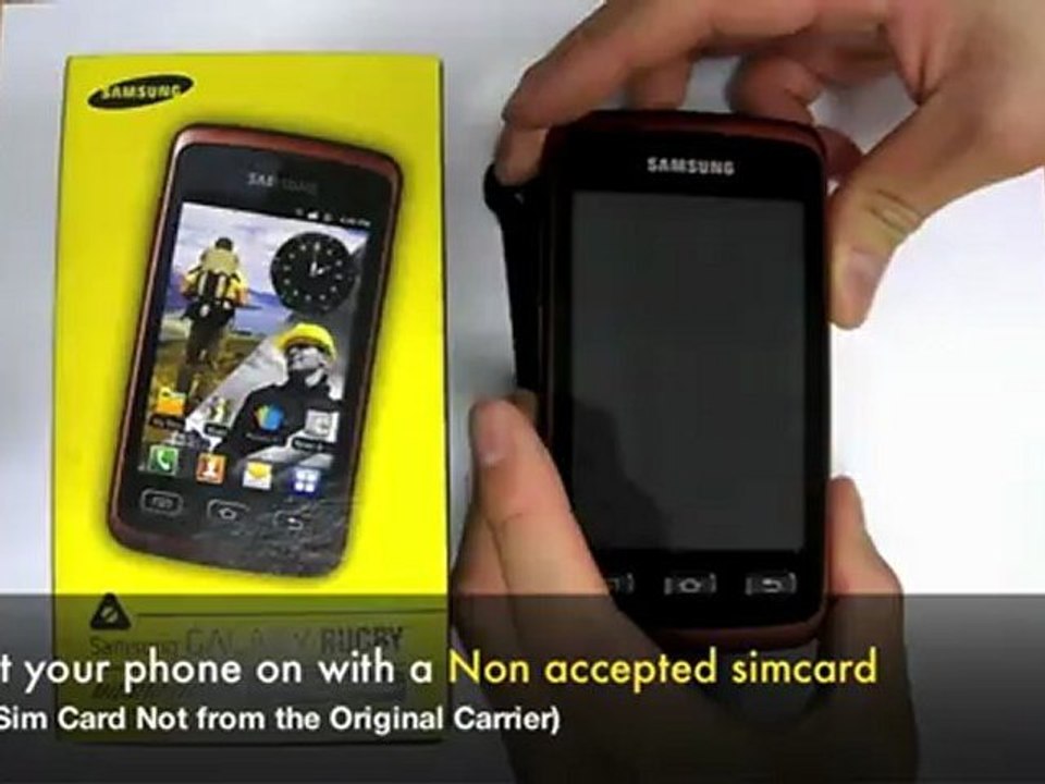 Unlock Samsung Rugby Smart i847 - How to Unlock At&t ...