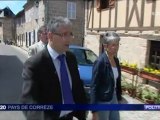 Portrait de Pascal Coste sur france 3 pays de Corrèze le 15 mai 2012.