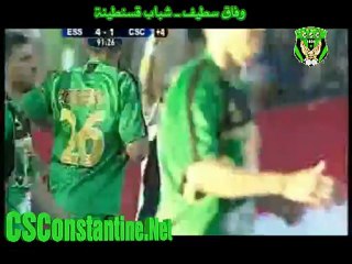 ESS 4 vs CSC 2 : Les buts du CSConstantine