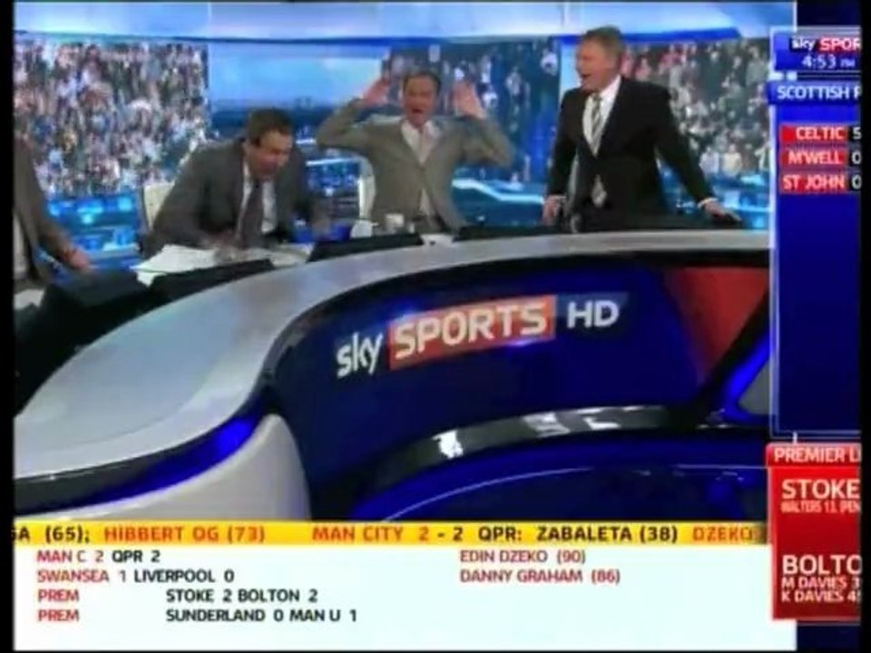 Man City's Epic Final Game Goals / 2012 Premier League C'ship