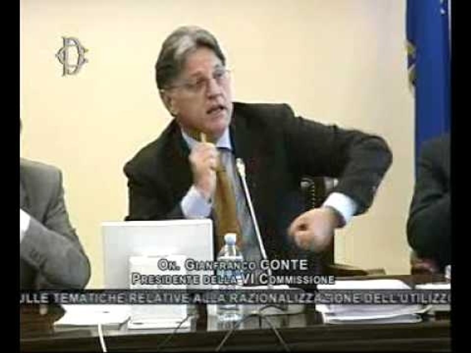 Roma - L'audizione di Filippo Patroni Griffi (15.05.12)