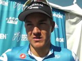 Heinrich Haussler speaks after stage 2 of the Amgen Tour of California