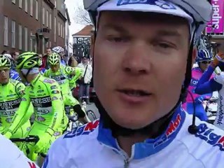 Jussi Veikkanen prior to Giro d'Italia stage 3