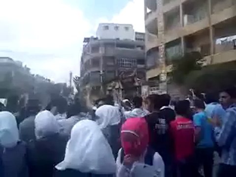 Syria فري برس حلب سيف الدولة طلابية الشهيد عبد الواحد هنداوي 15 5 2012ج2 Aleppo