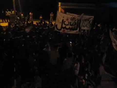 Syria فري برس ادلب خان السبل مظاهرة مسائية نصرة لخان شيخون 15 5 2012 Idlib