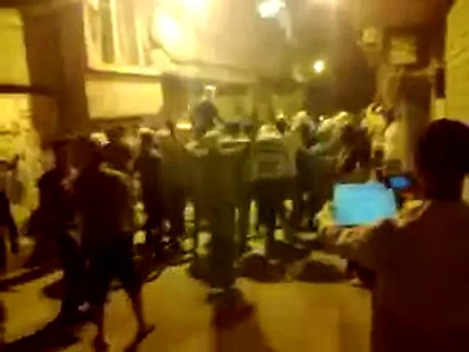 Syria فري برس  دمشق احرار الـــسيدة زينب في مسائية رائعة 15 5 2012 3 Damascus