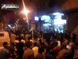 Syria فري برس ريف دمشق زملكا مظاهرة مسائية حاشدة 15 5 2012  ج2 Damascus